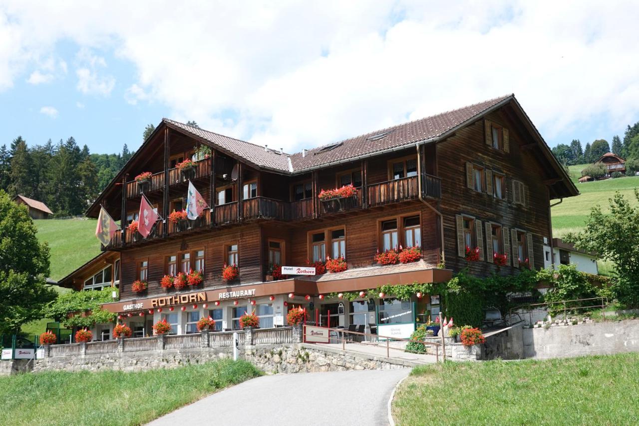 Hotel Rothorn Vintage-Style Sigriswil Exterior foto