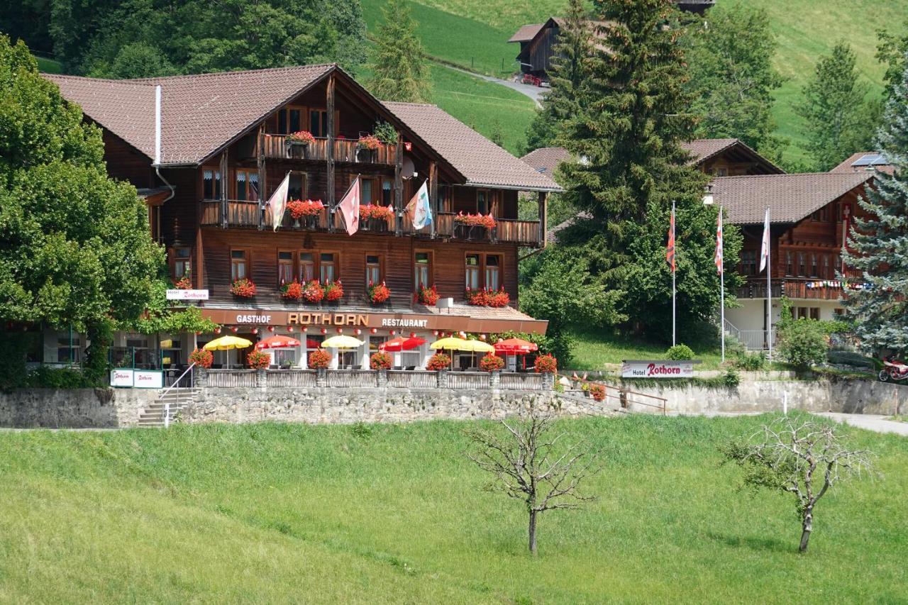 Hotel Rothorn Vintage-Style Sigriswil Exterior foto