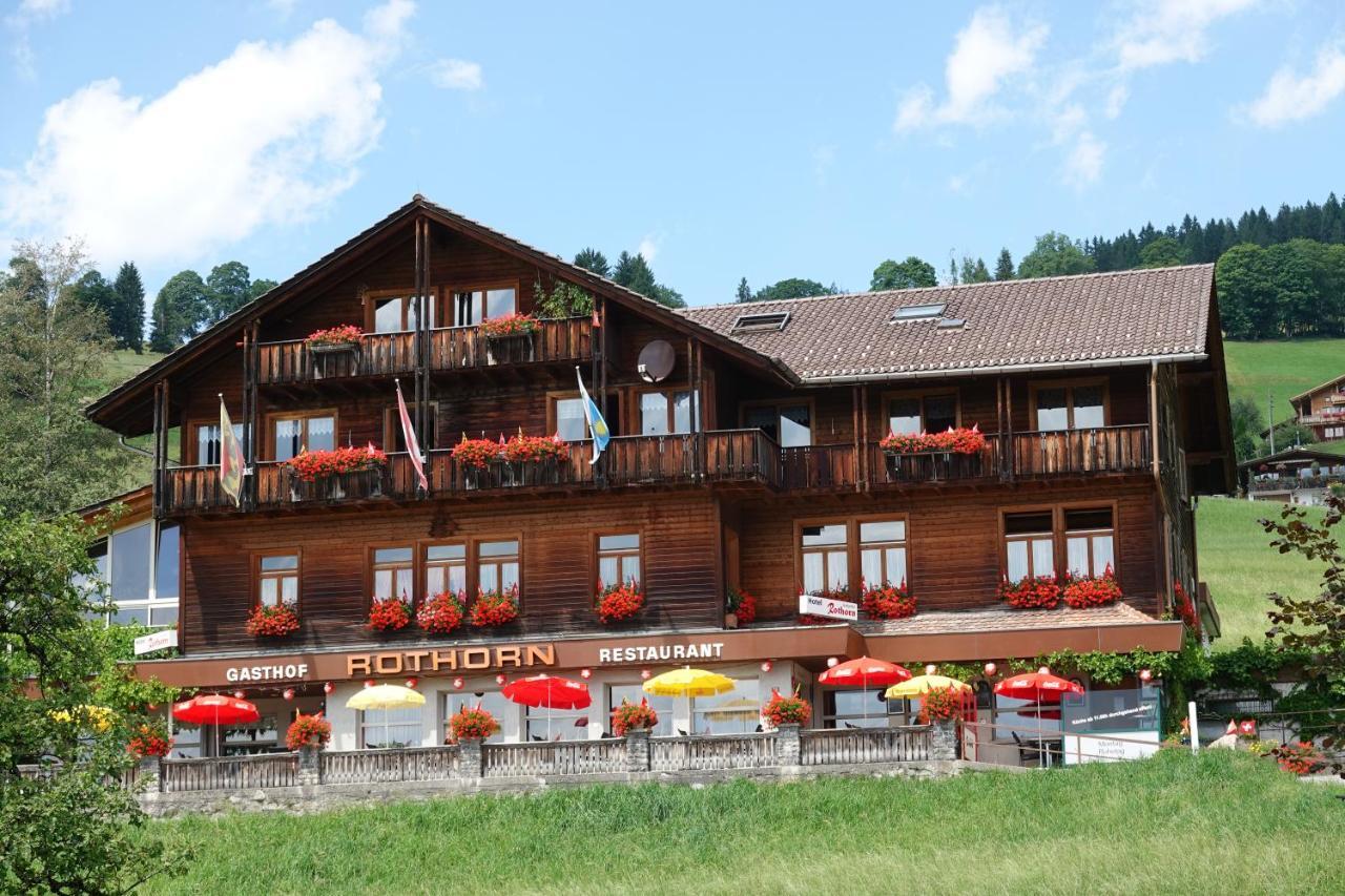Hotel Rothorn Vintage-Style Sigriswil Exterior foto