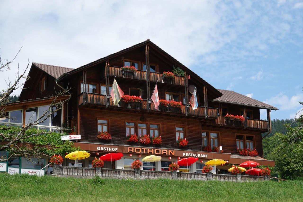 Hotel Rothorn Vintage-Style Sigriswil Exterior foto
