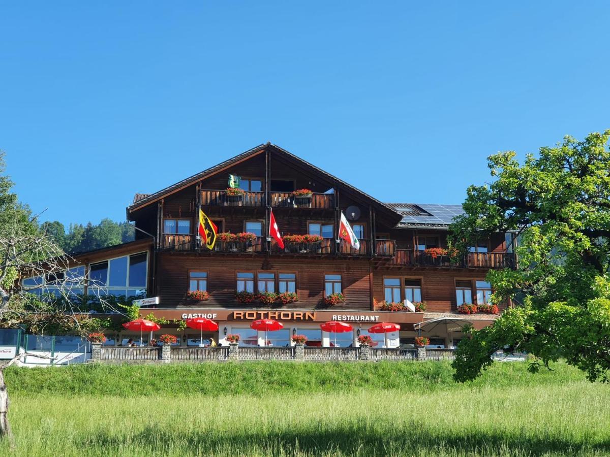 Hotel Rothorn Vintage-Style Sigriswil Exterior foto