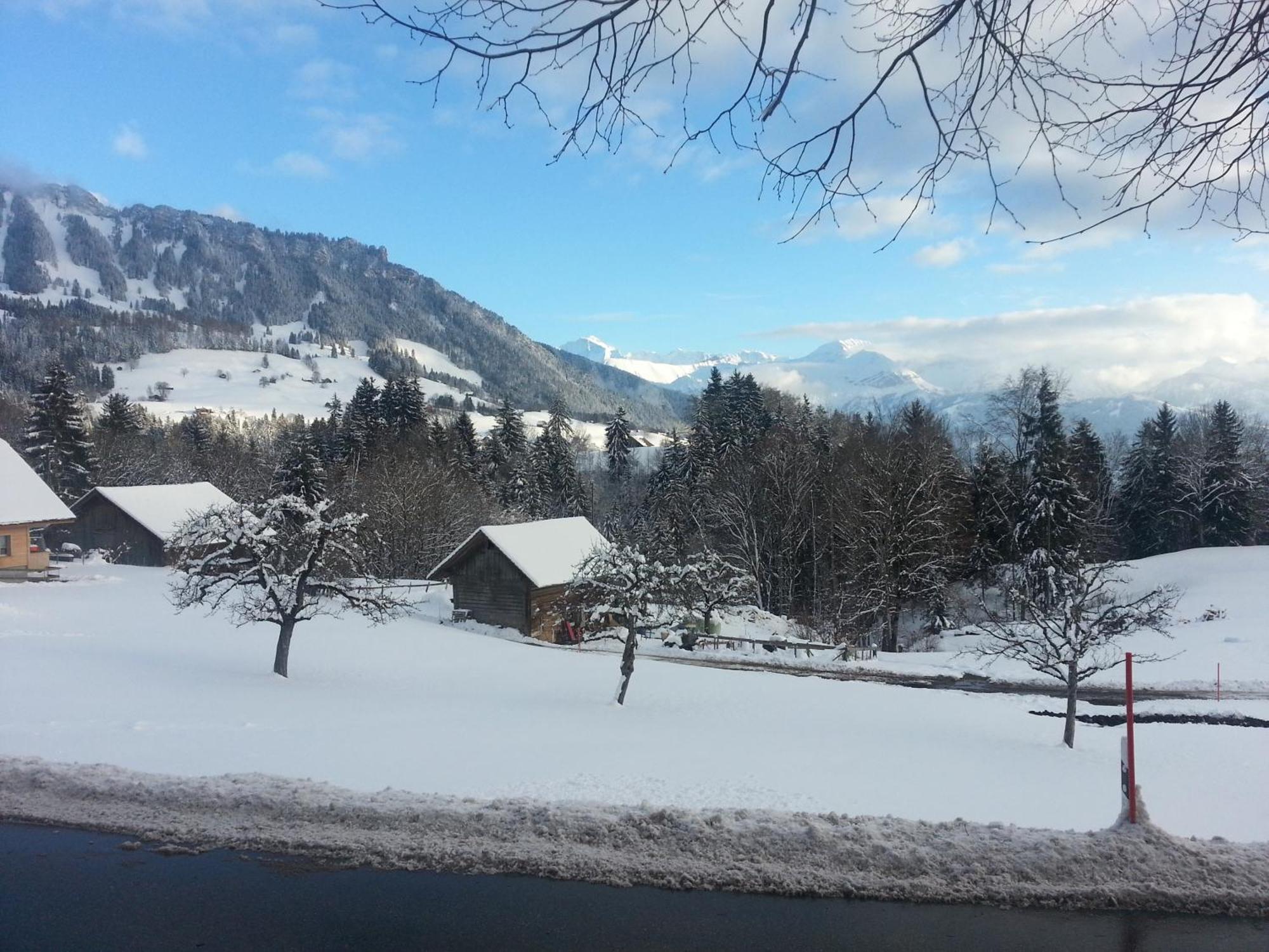 Hotel Rothorn Vintage-Style Sigriswil Exterior foto