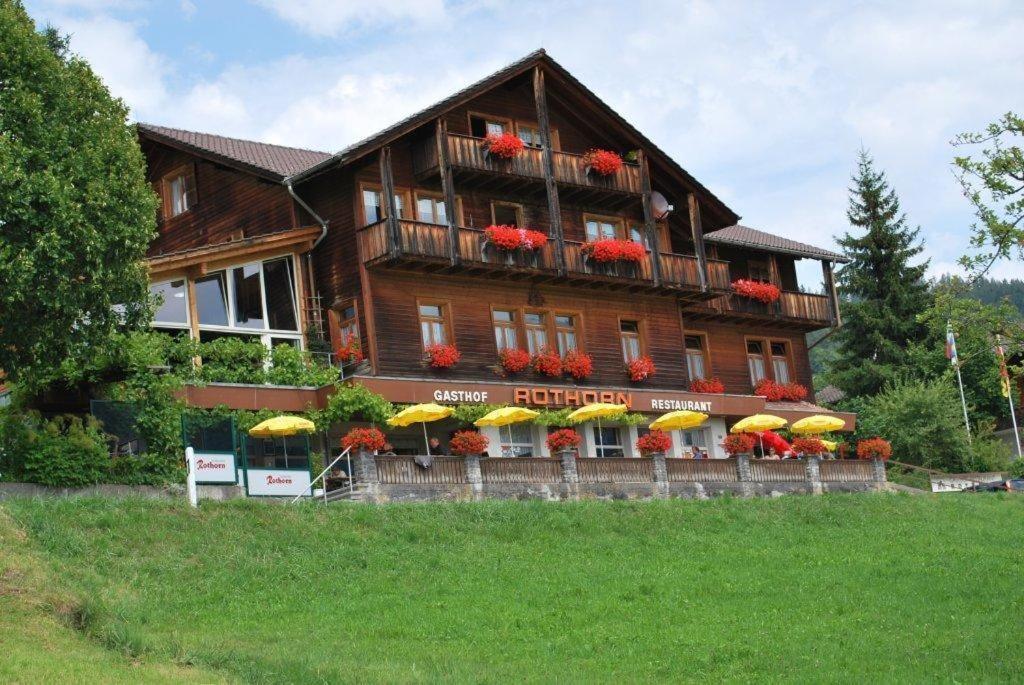 Hotel Rothorn Vintage-Style Sigriswil Exterior foto